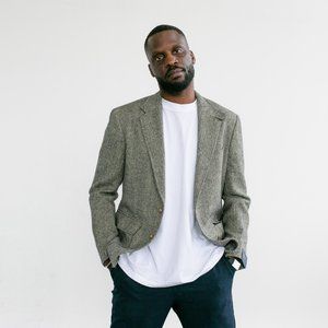 COPY - POLO Herringbone Wool Single Breasted Blazer